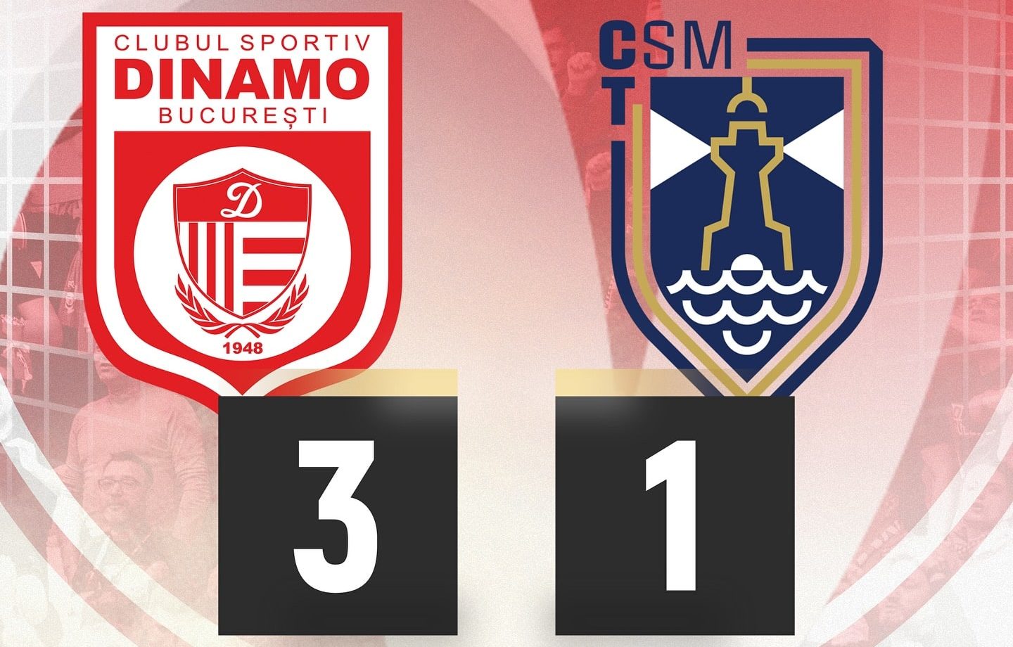 CSM Constanța, învinsă de liderul Dinamo București