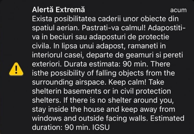 Un nou atac cu drone. Ro – Alert în Deltă