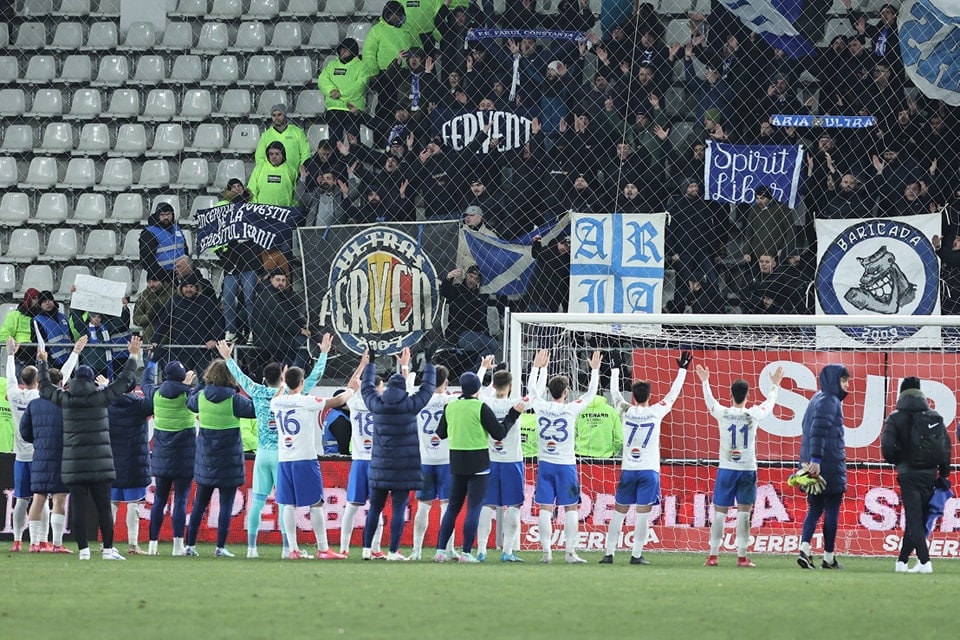 Farul Constanța, victorie mare cu Dinamo