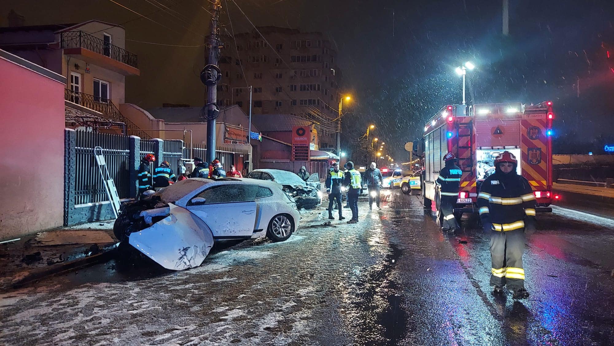 A murit minorul care a provocat accidentul rutier de pe I.C Brătianu