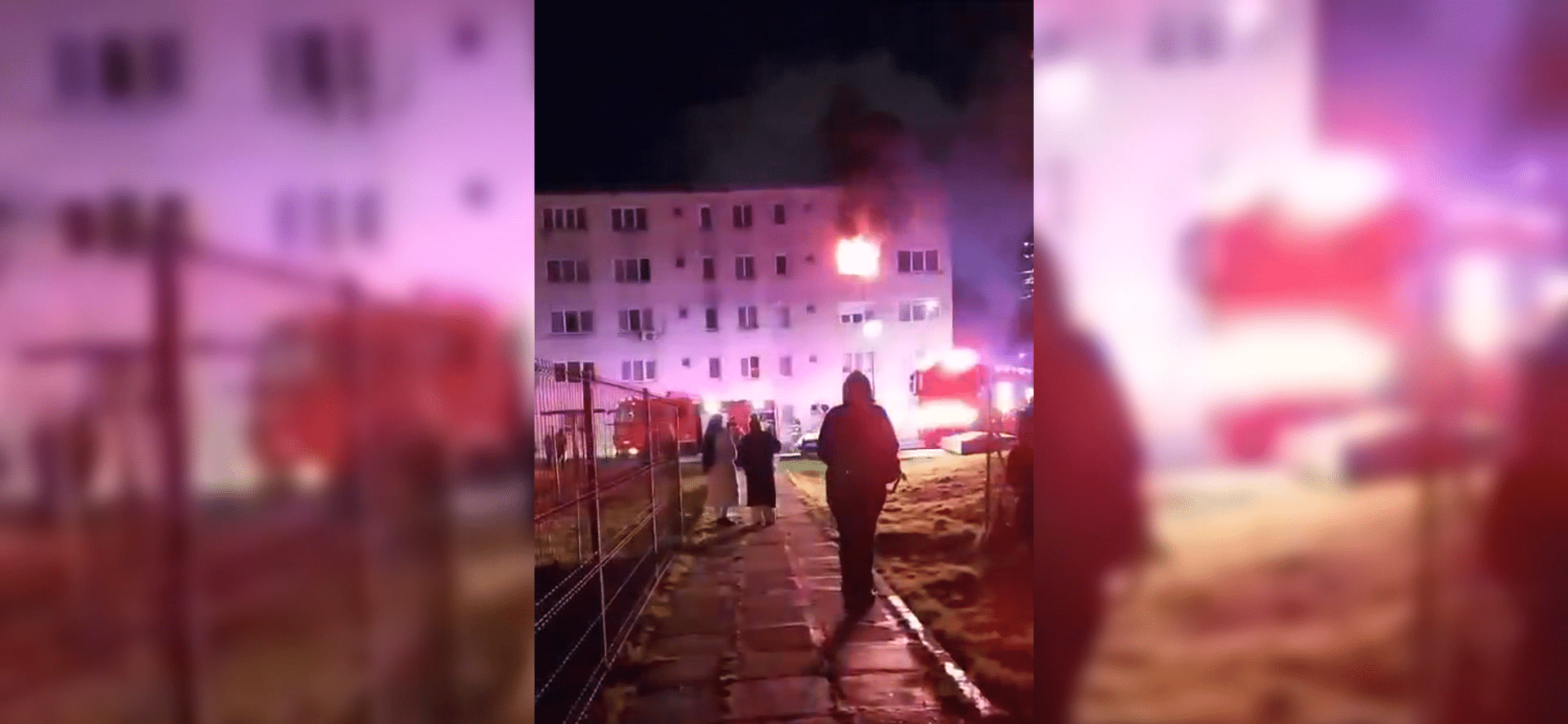 Incendiu violent. 3 persoane rănite grav