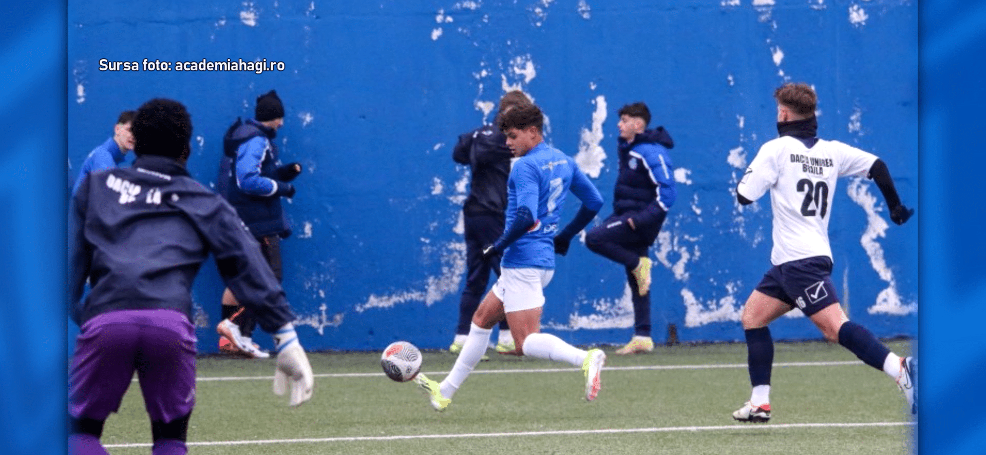 Isaque Vitor, fiul lui Rivaldo, marcator pentru Farul U18
