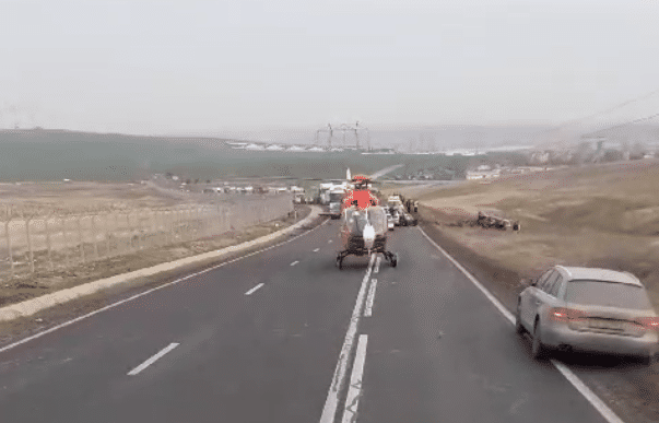 UPDATE. VIDEO: Accident rutier grav la Sibioara: două victime încarcerate. Intervine elicopterul SMURD