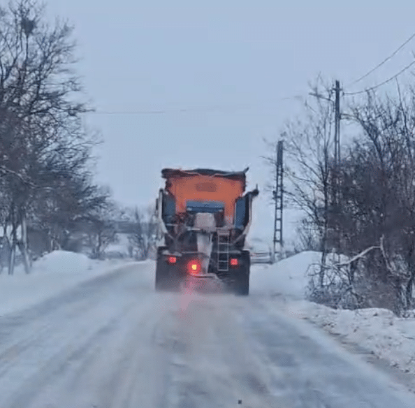 INFOTRAFIC: Se circulă în condiții de iarnă în județul Constanța. Recomandările autorităților