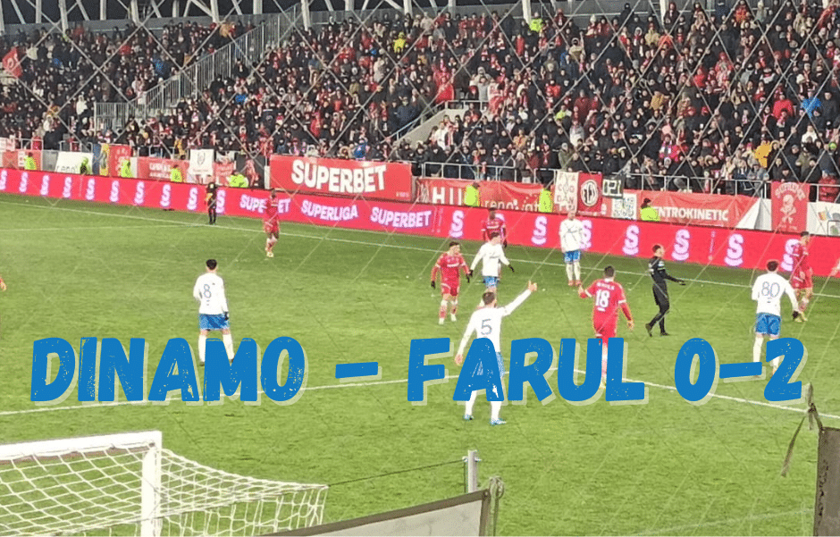 Farul detonează bomba și învinge în deplasarea de la Dinamo!