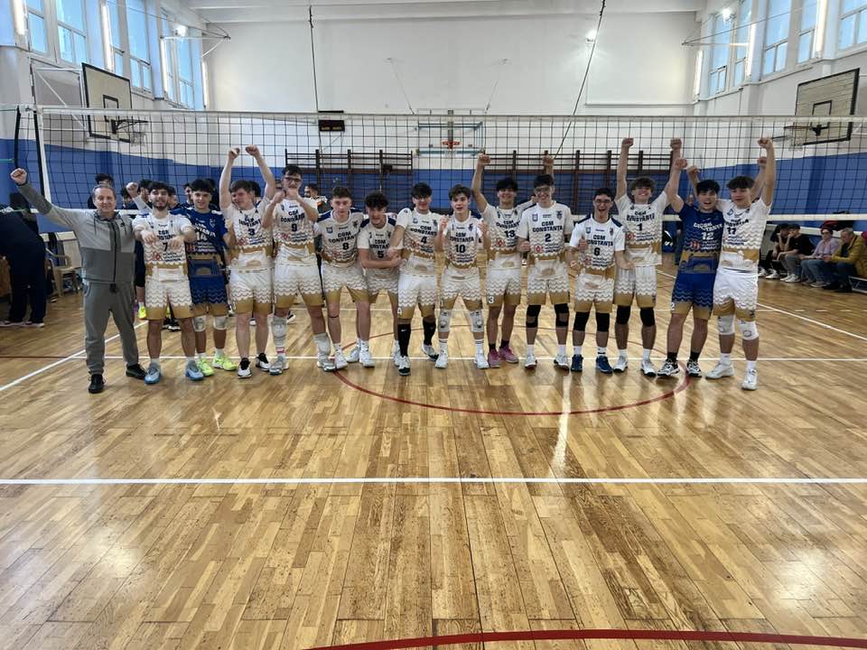 Volei: Calificare spectaculoasă pentru juniorii de la CSM Constanța