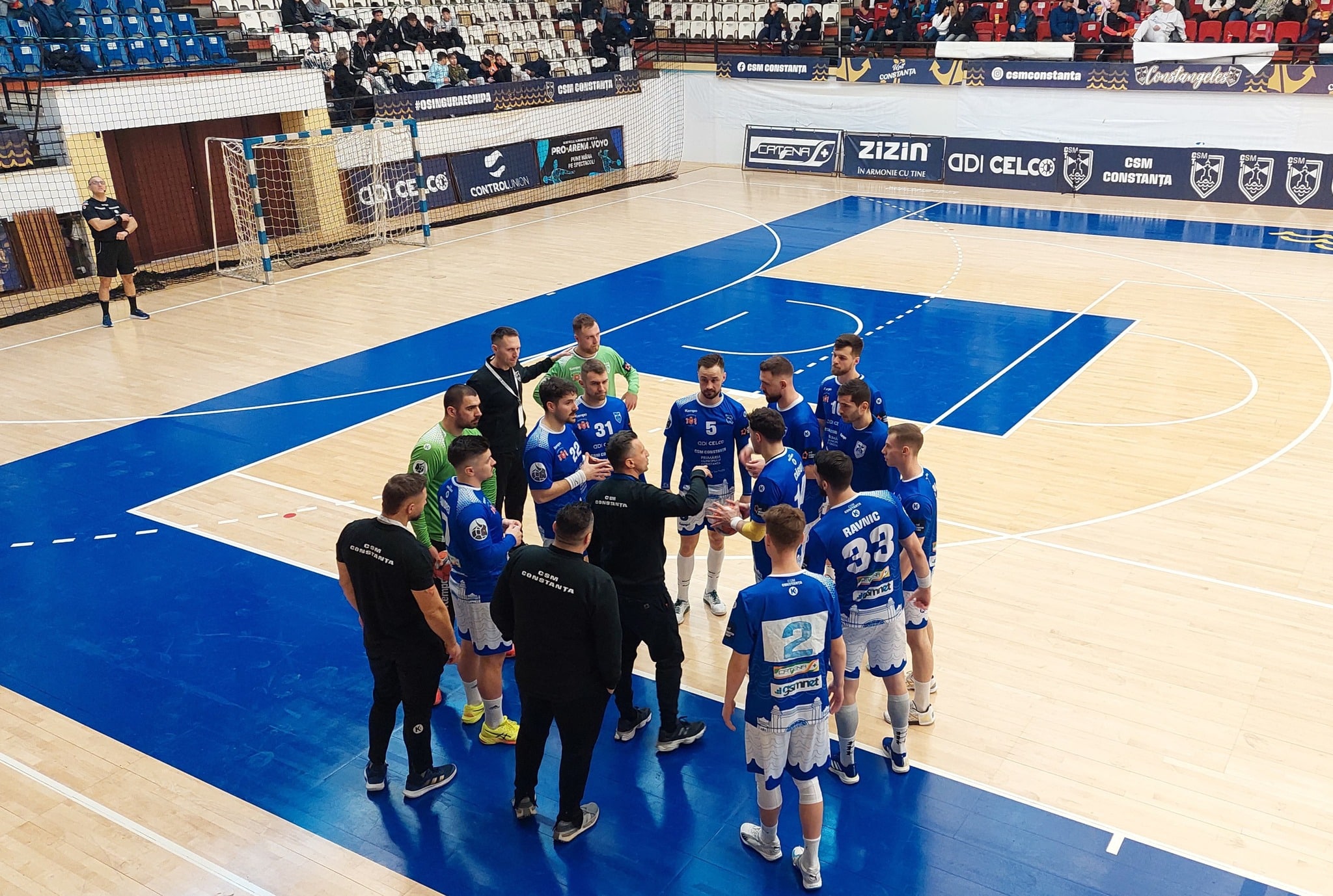 CSM Constanța, a treia înfrângere consecutivă în Liga Națională