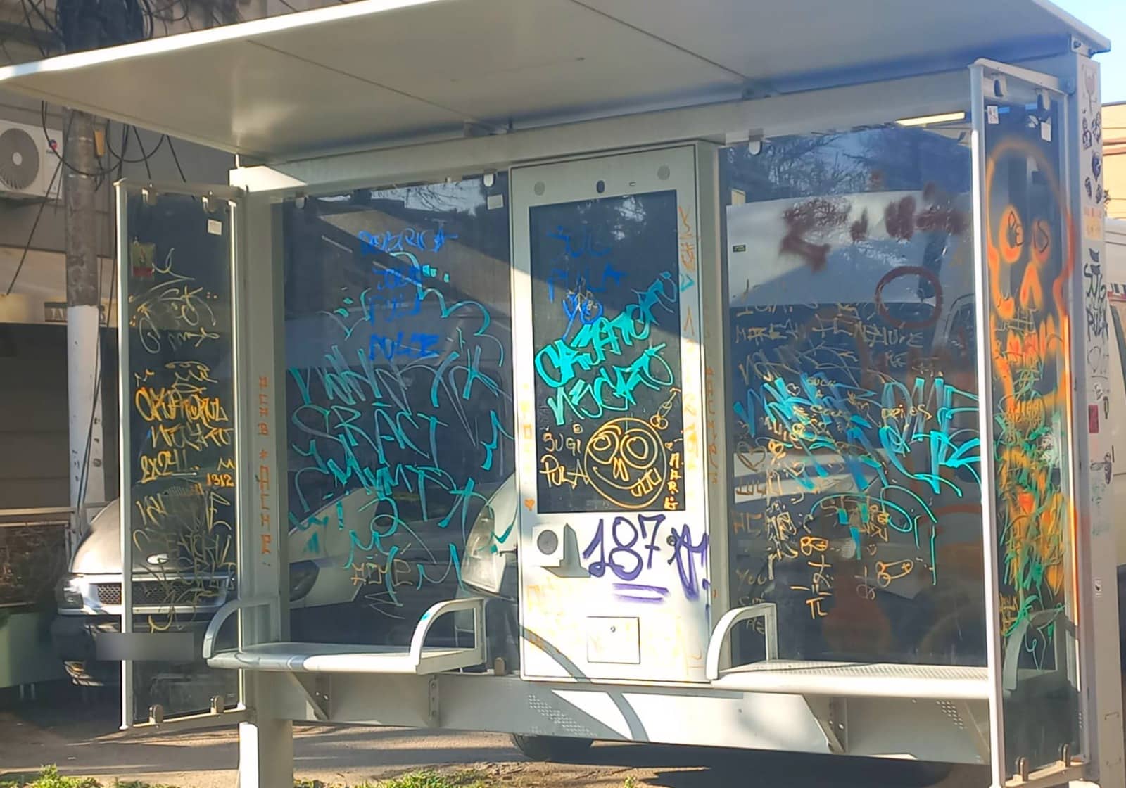 Amenzi pentru acte de vandalism cu graffiti în Constanța. Autoritățile locale fac apel la cetățeni