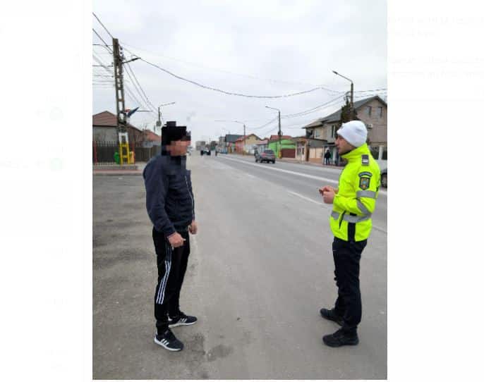 Amenzi aplicate pietonilor de polițiștii constănțeni pentru nerespectarea regulilor de circulație