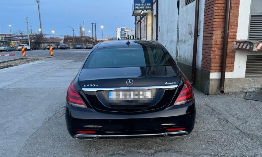 Mașină de lux furată, găsită la Agigea