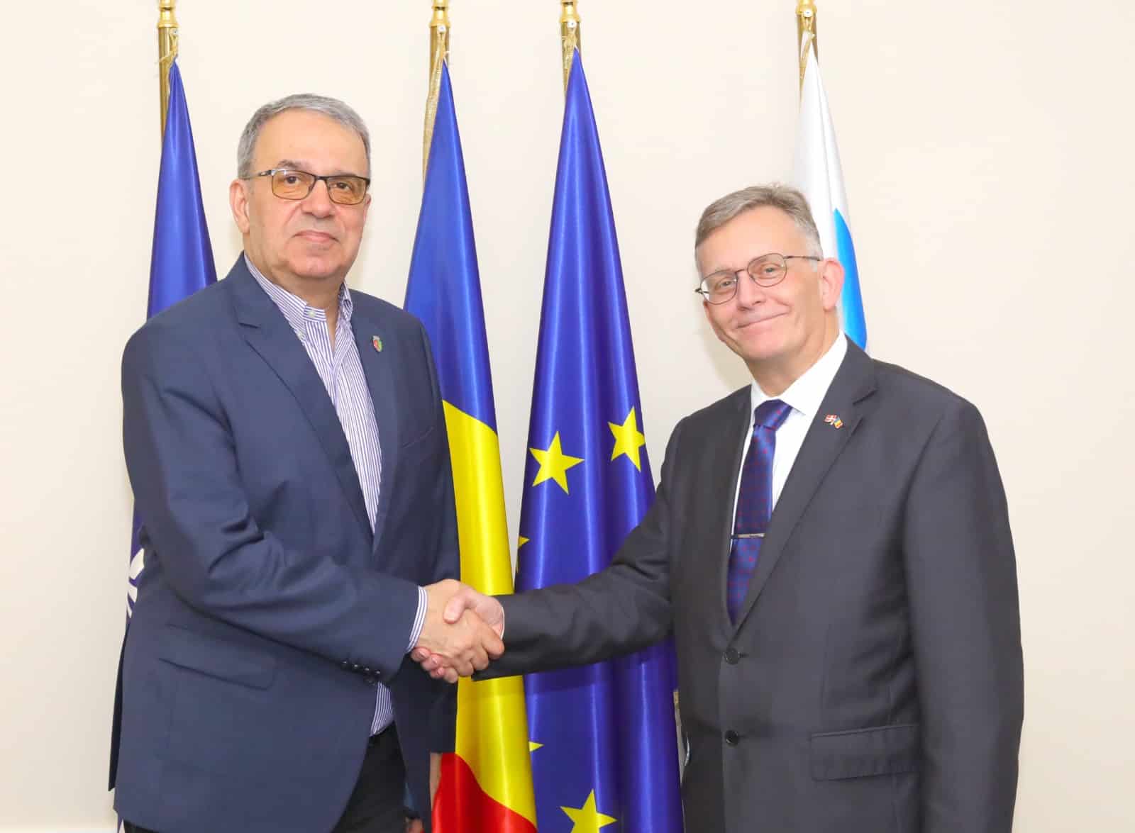 Vergil Chițac a primit vizita ambasadorului Danemarcei în România