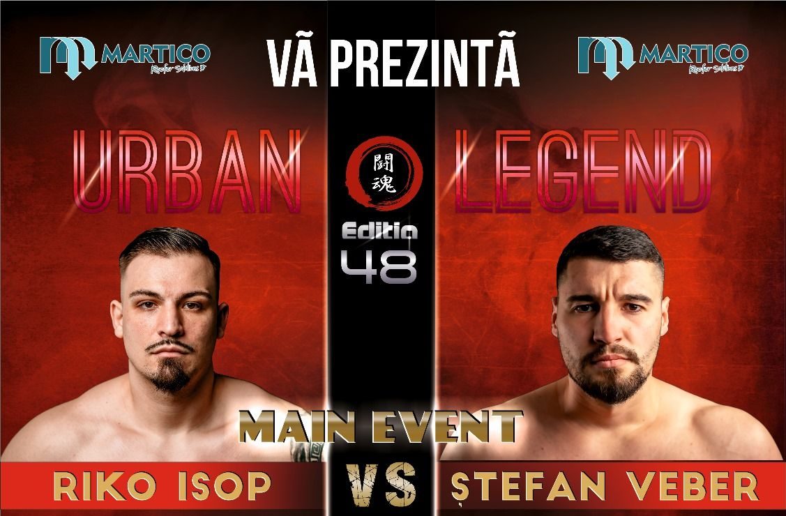 Riko Isop și Ștefan Veber, duel exploziv în main event