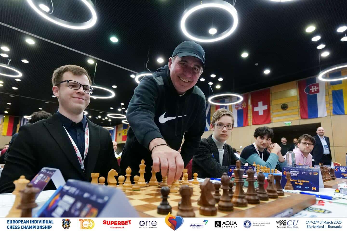 Gheorghe Hagi, prezent la Campionatul European de Șah de la Eforie Nord
