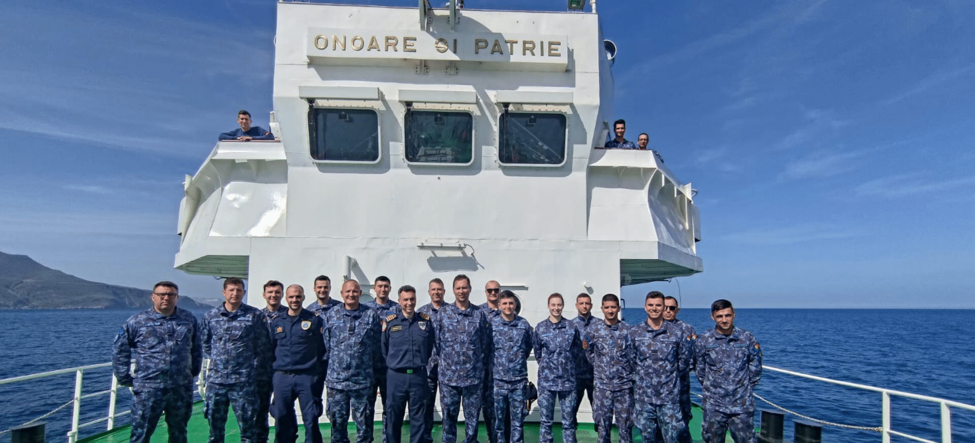 Nava „Grigore Antipa” a revenit acasă după un antrenament de elită în Mediterană