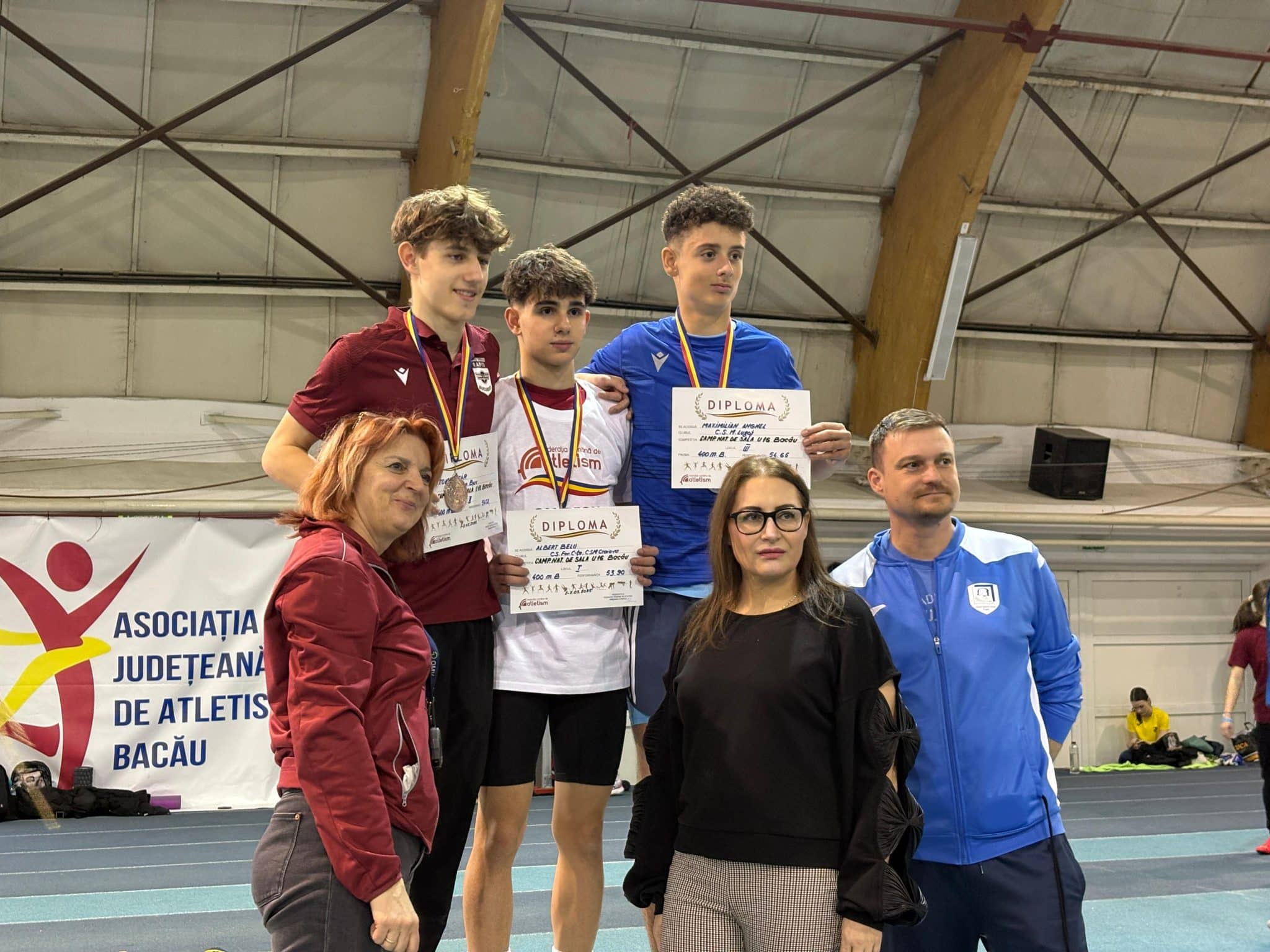 Albert Belu, campion național la 400 de metri