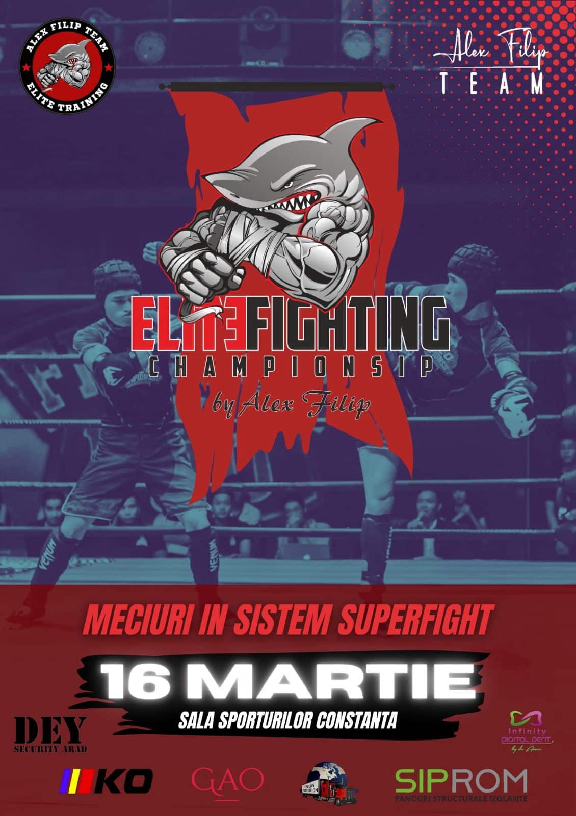 Elite Fighting Championship aduce peste 400 de sportivi la Constanța