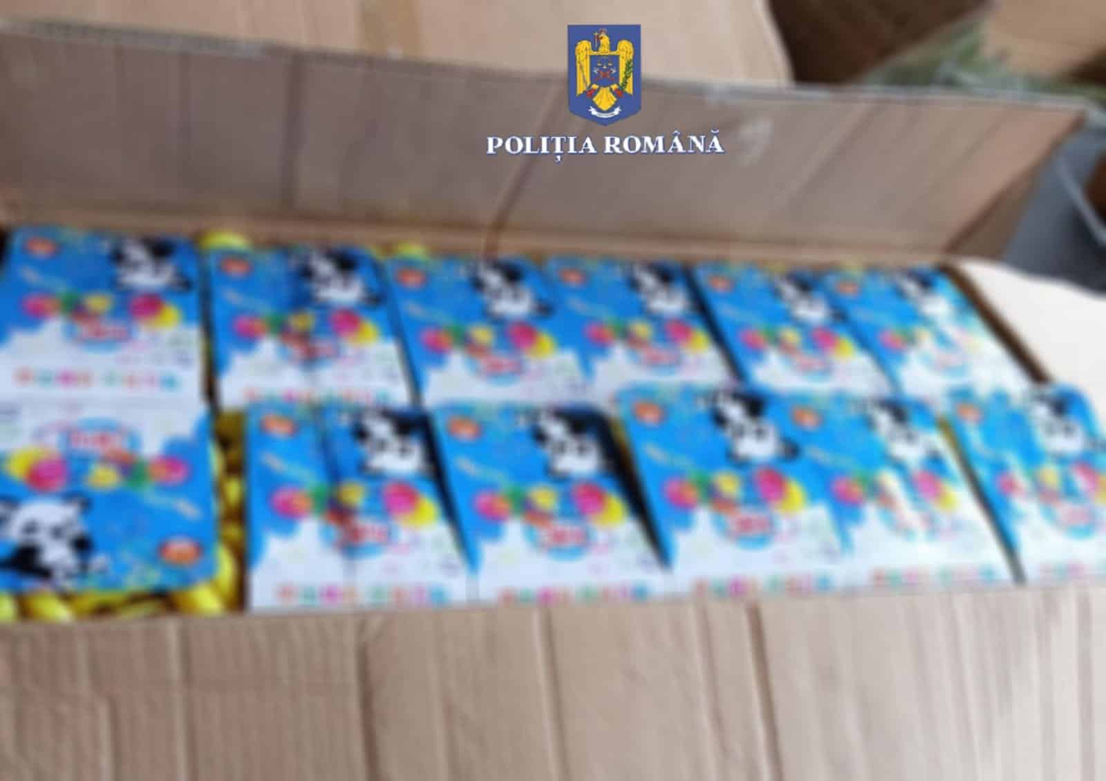 Acțiune de amploare a poliției economico-financiare: Jucării contrafăcute, descoperite într-un container