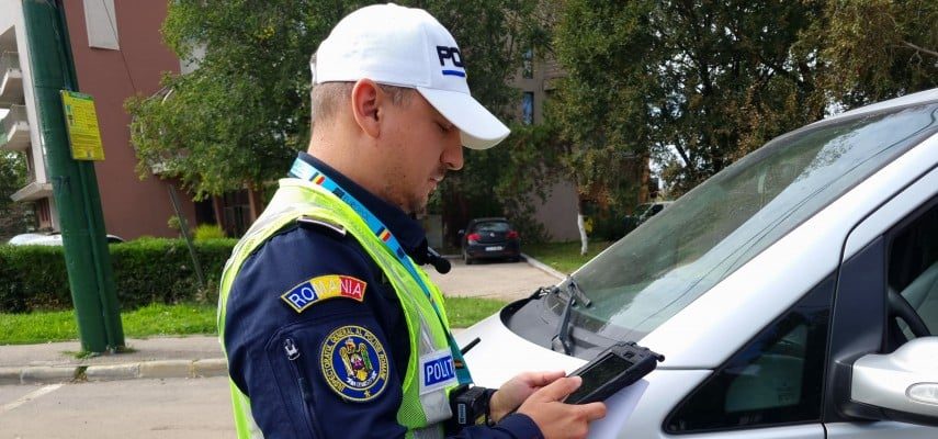 Acțiunea ,,Blitz” în Constanța. Mai multe amenzi aplicate de polițiștii constănțeni