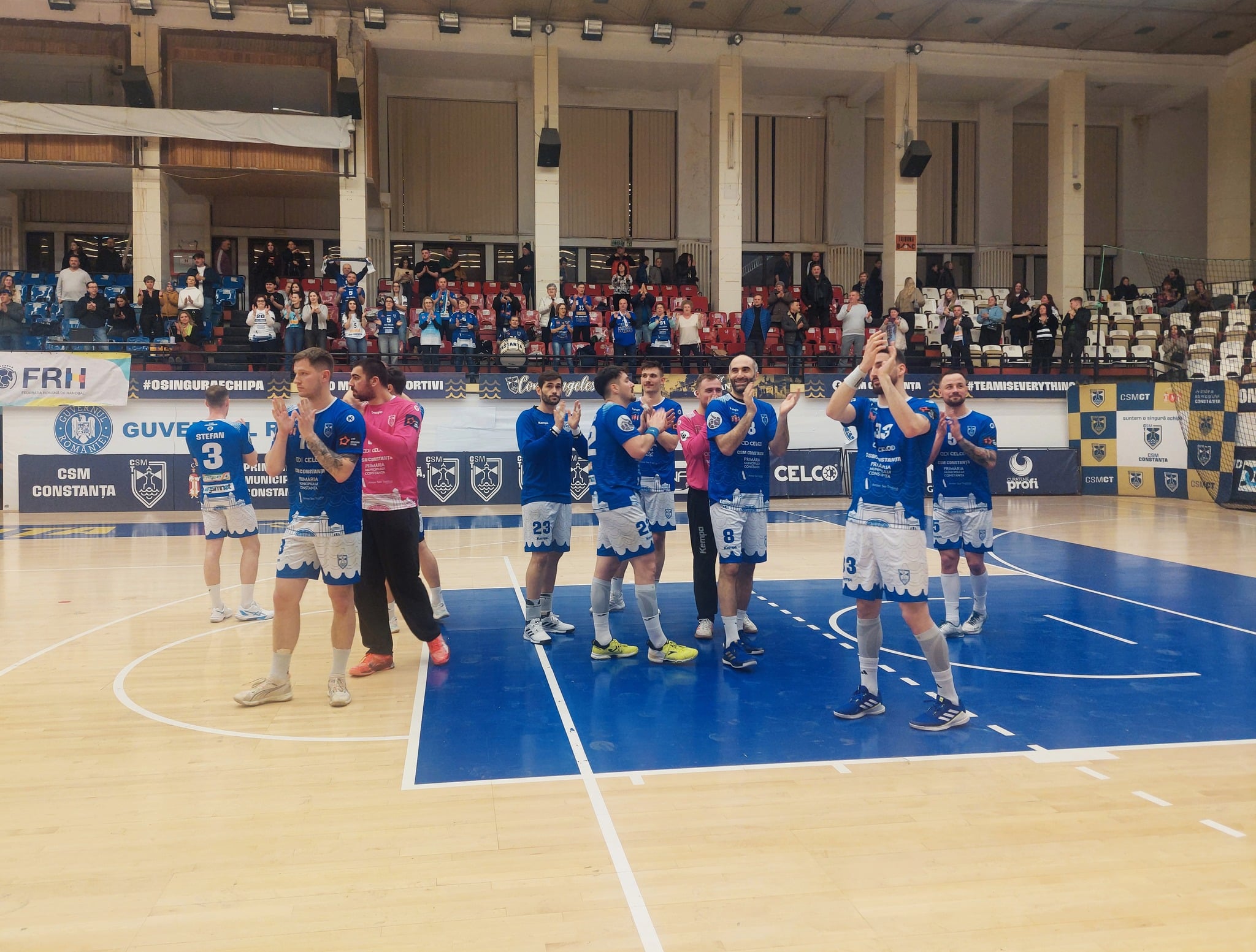 CSM Constanța, victorie cu CSM Făgăraș înaintea duelului din Cupa României