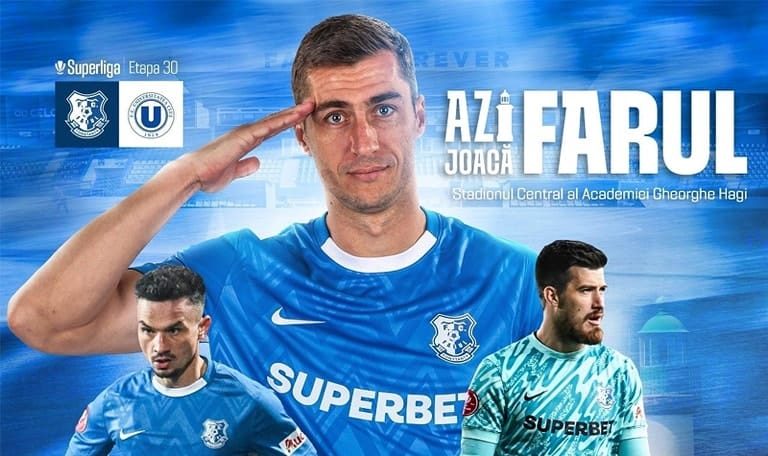 Farul Constanța, duel important cu U Cluj