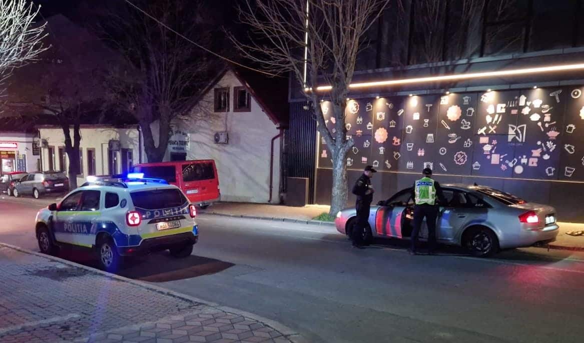 Razie a polițiștilor în Medgidia: zeci de amenzi aplicate