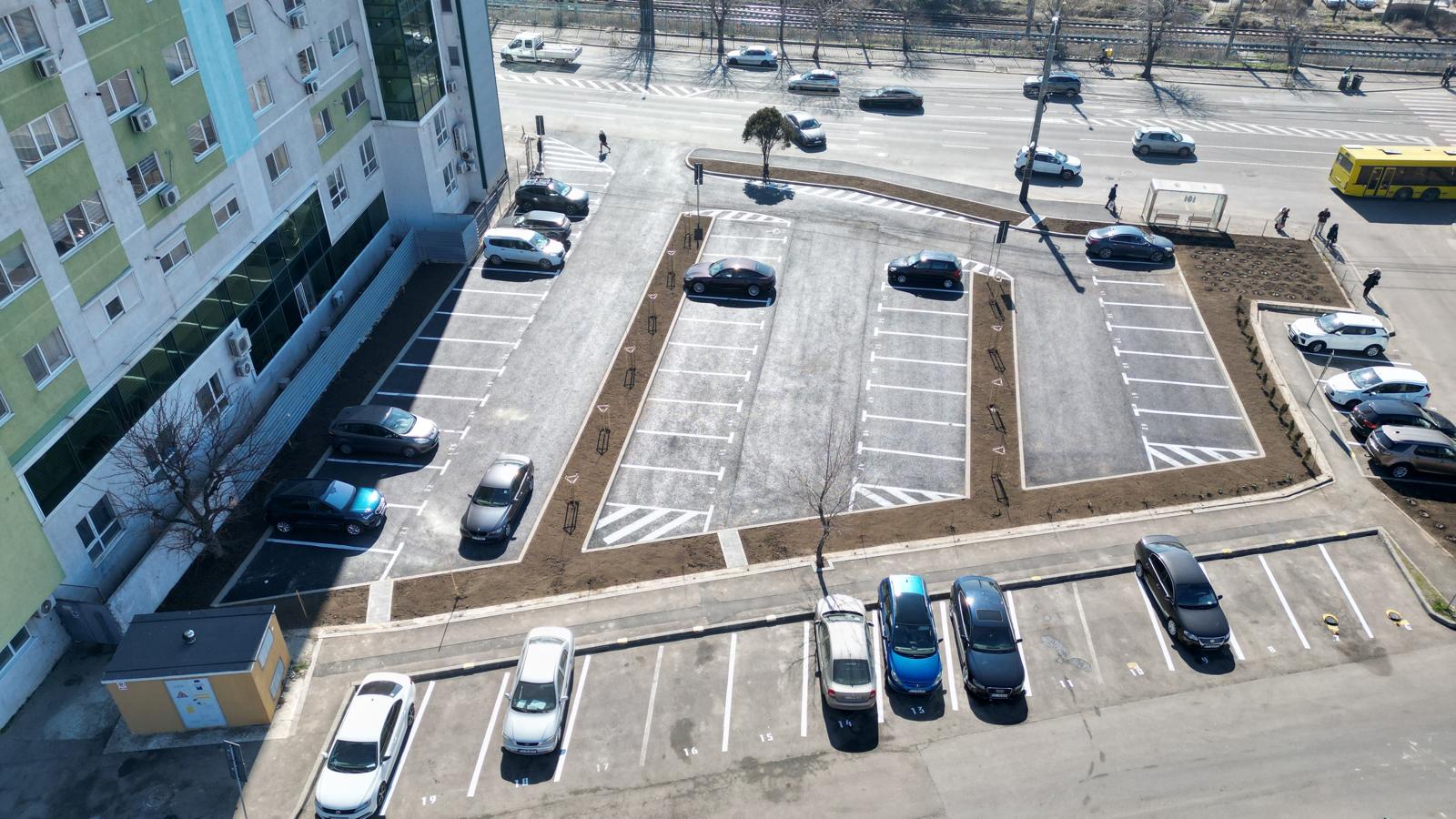 Constanța: O nouă parcare a fost amenajată în municipiu