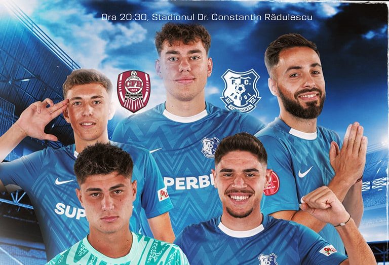 Farul, în fața unui nou test decisiv: semifinala Cupei cu CFR Cluj
