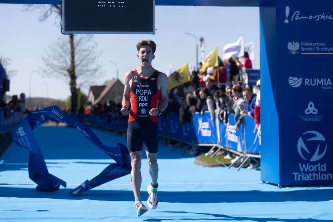 Carol Popa, campion european la duatlon