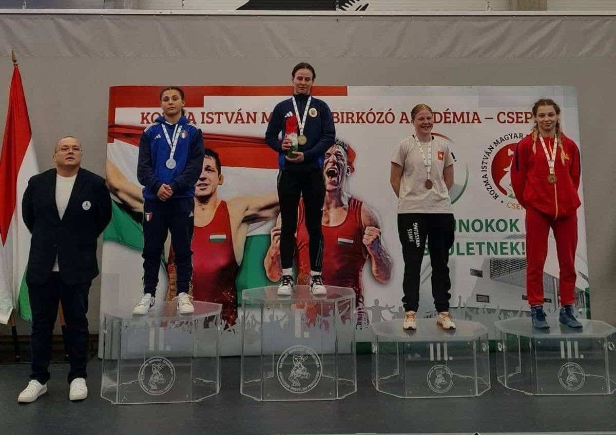 Alexandra Voiculescu de la CSM Constanța, bronz la Budapesta