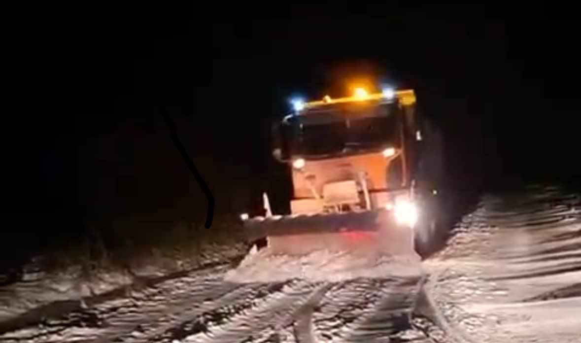 Situația în județ: Intervenții pe drumurile județene și localități fără curent