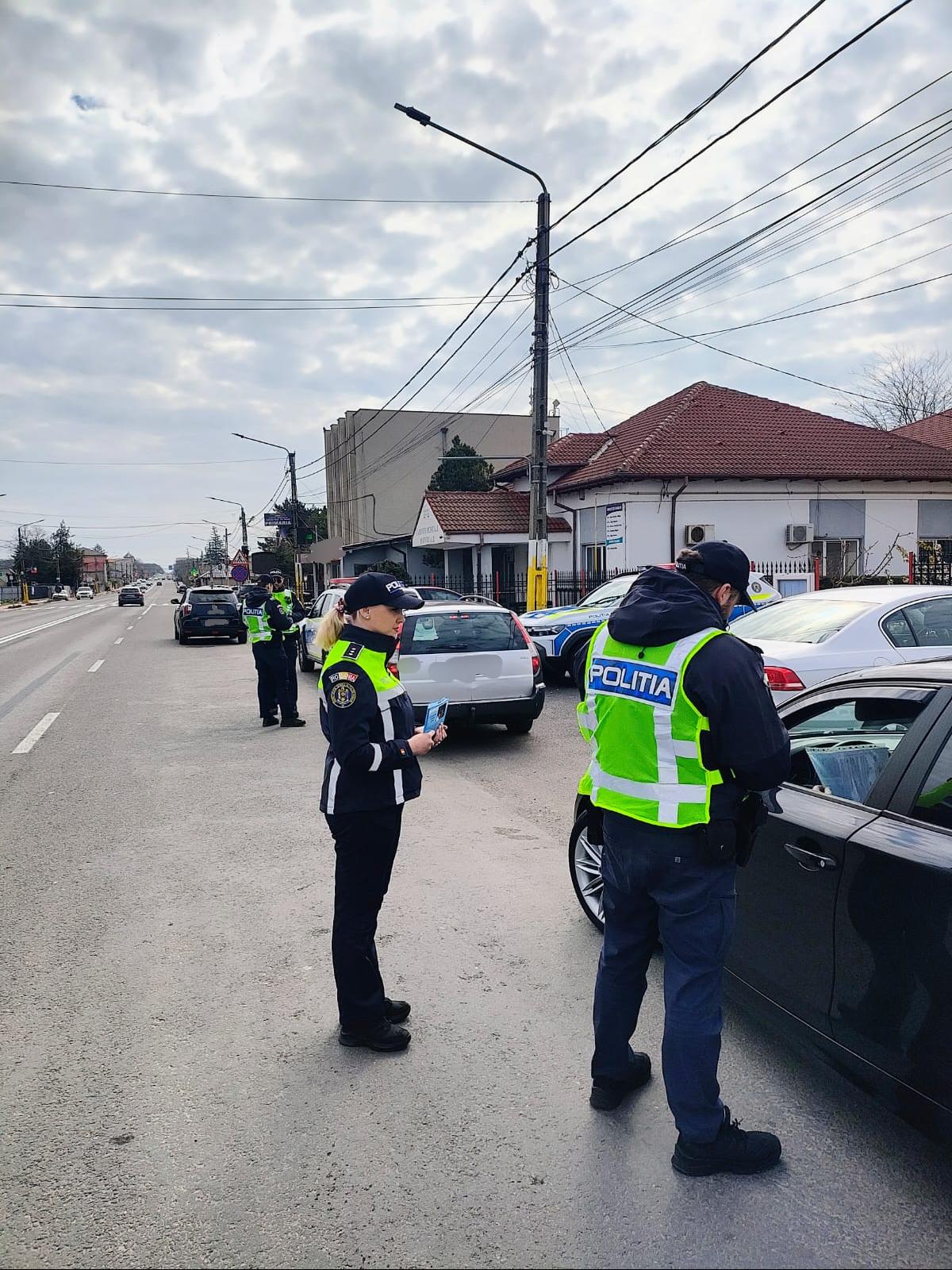 Amenzi și permise reținute în urma unei acțiuni a Poliției Murfatlar