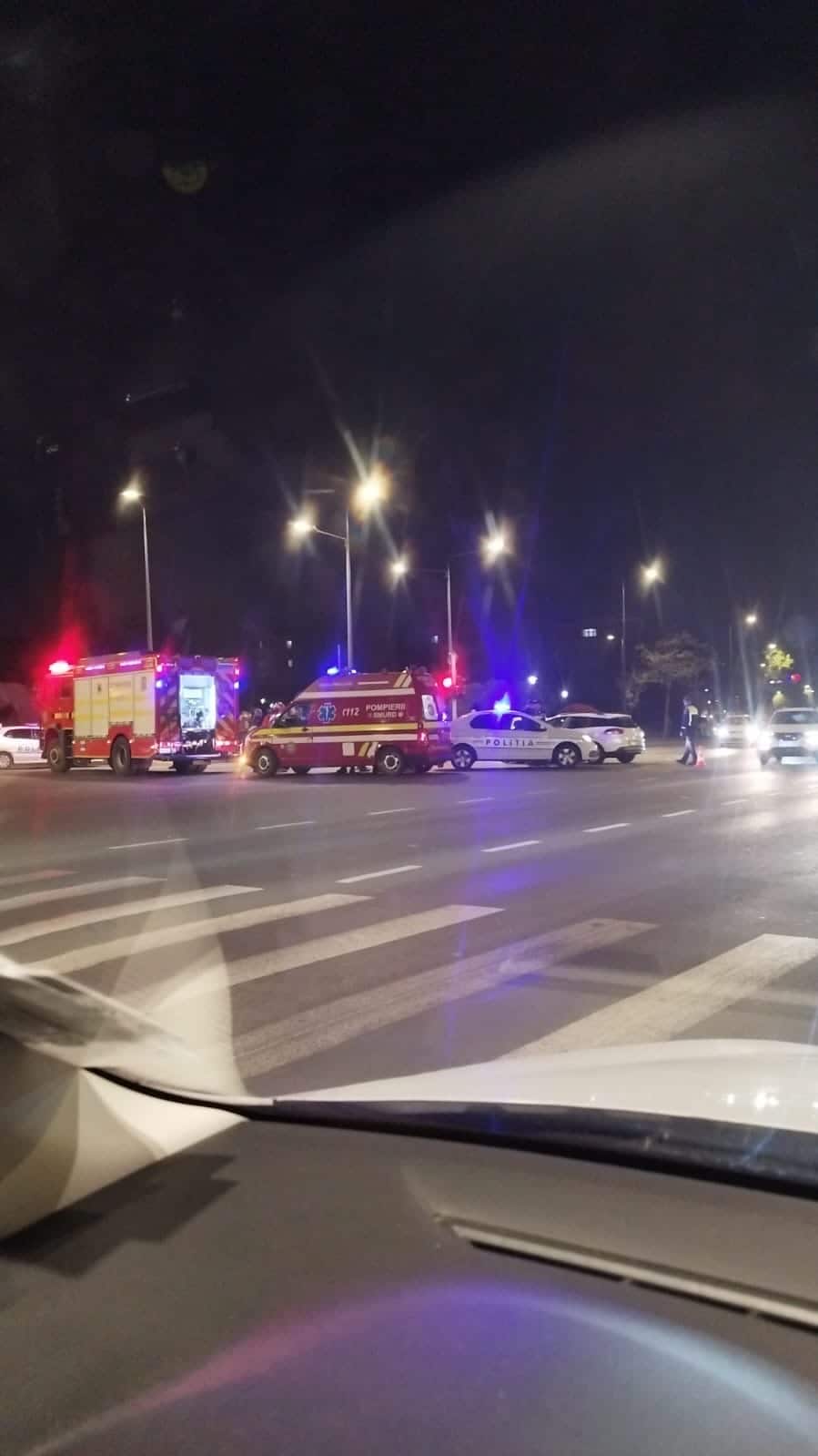 FOTO/VIDEO: Accident rutier la intersecția de la Far din Constanța