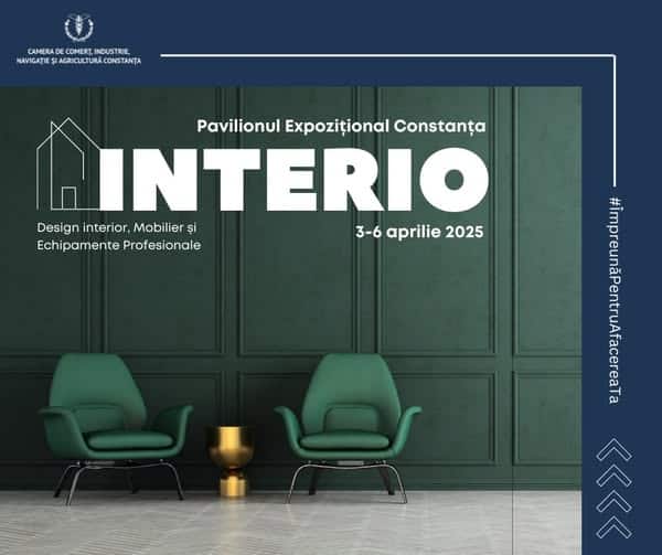 INTERIO 2025: Soluții moderne pentru locuințe și afaceri, la Constanța