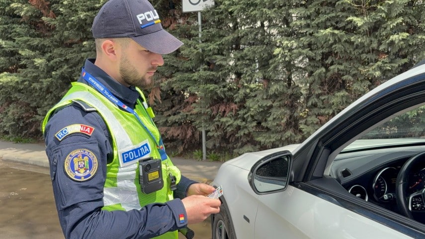 Acțiune a polițiștilor în Constanța: 14 șoferi au rămas fără permis pentru neacordare de prioritate pietonilor