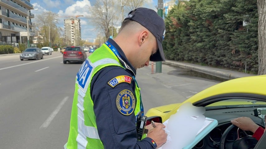 Acțiune rutieră de amploare în Constanța: 33 de permise reținute, peste 130 de șoferi amendați pentru viteză