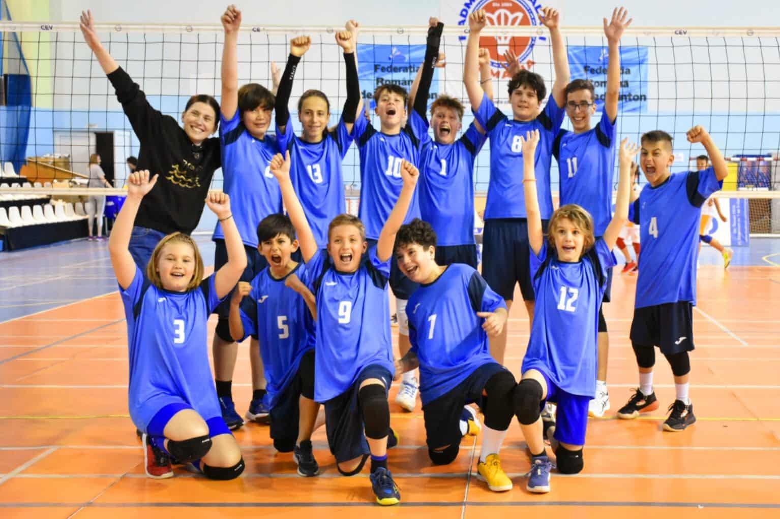 Minivoleibaliștii de la CSM Constanța, aproape de Turneul Final U13