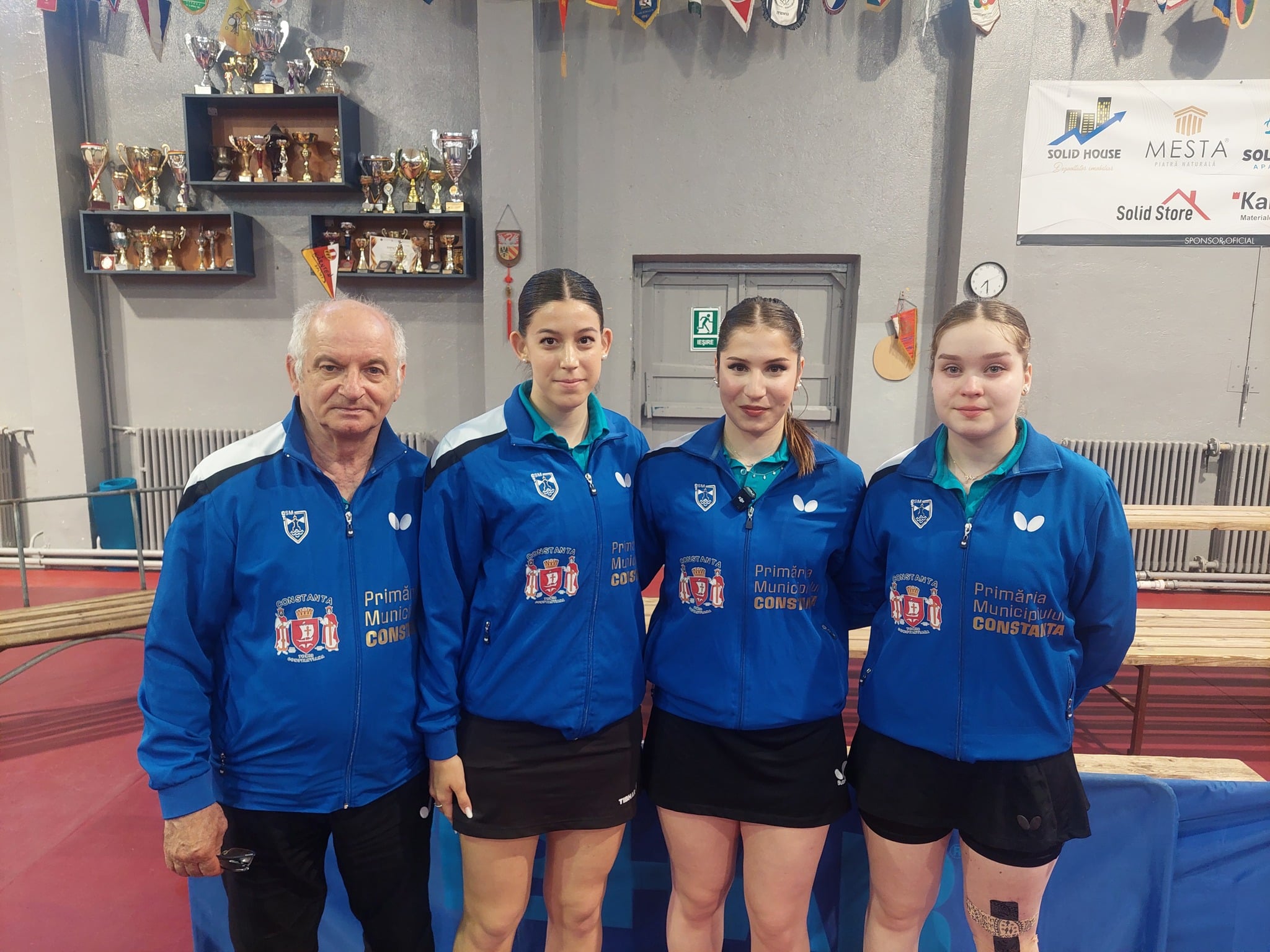 CSM Constanța, calificare spectaculoasă în finala Superligii la tenis de masă