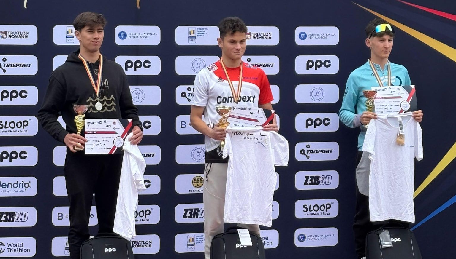 Triatloniștii CSM Constanța strălucesc pe podium: Raul Petre medaliat la Naționale, colegii săi impresionează în Italia