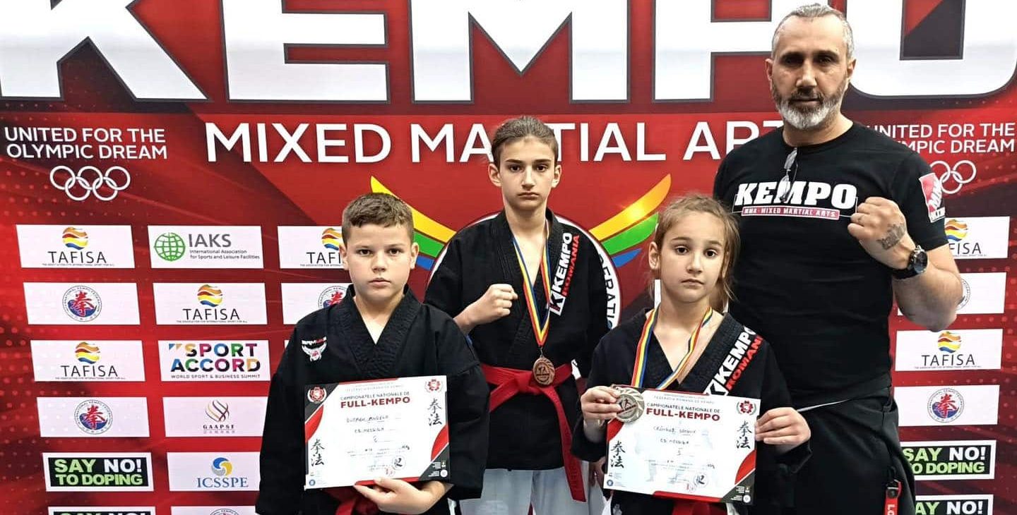Argint și bronz pentru Medgidia. Secția de Kempo strălucește la Campionatul Național