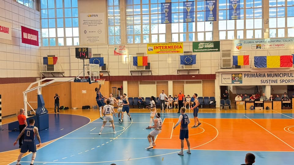 Baschet: CSM Constanța, învinsă la limită de CSM Galați în play-out