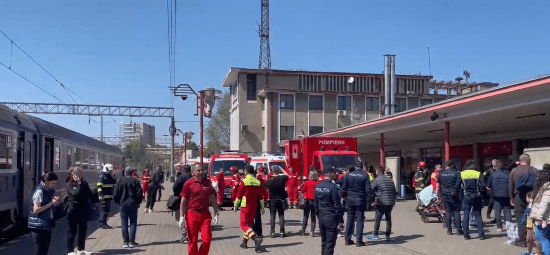 IPJ Constanța: Dosar penal pentru accidentul feroviar din Gara CFR Constanța