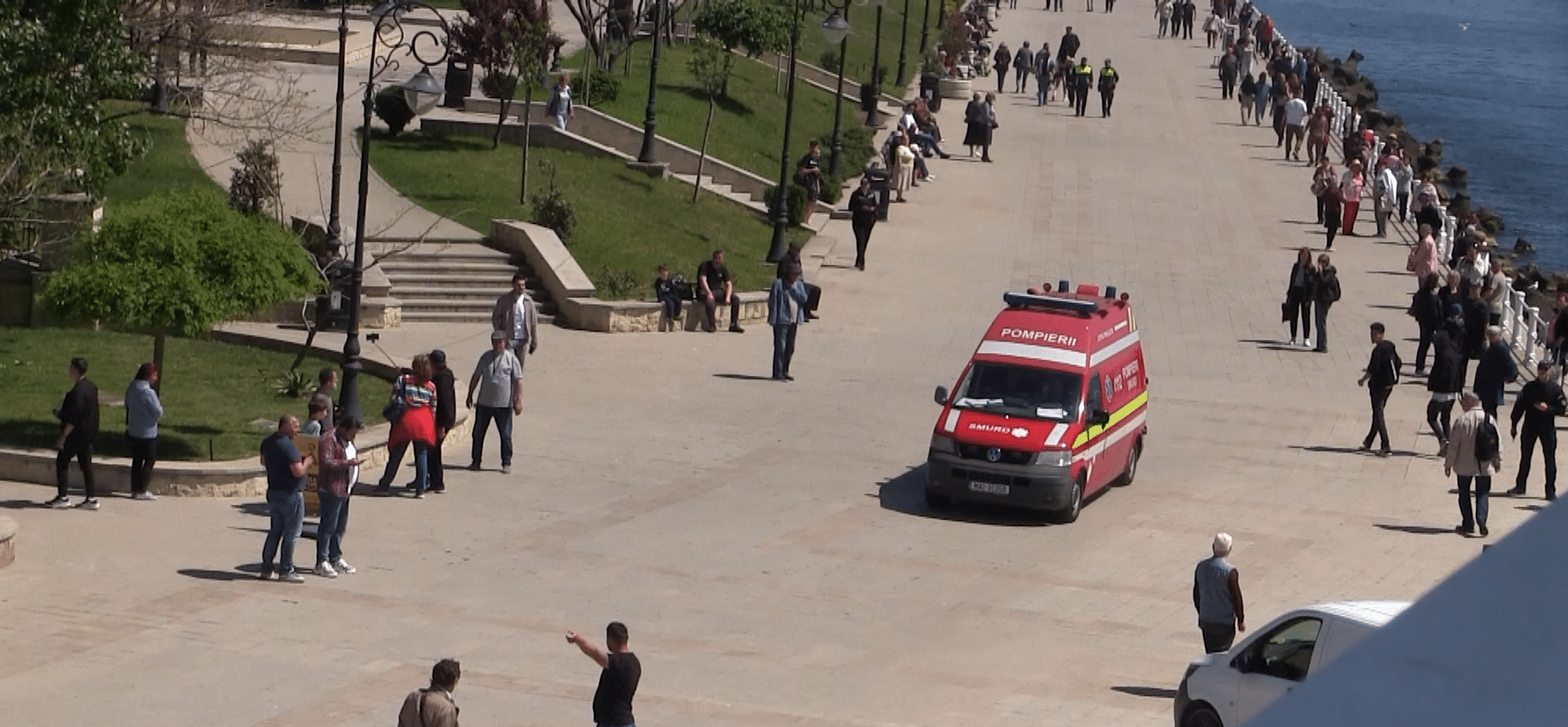 Incident la inaugurarea Cazinoului din Constanța: o femeie s-a accidentat la intrare