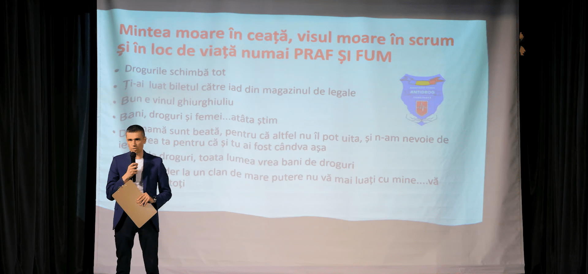 Asociația Tomis Antidrog se închide după 14 ani: Protest față de diploma acordată lui Selly