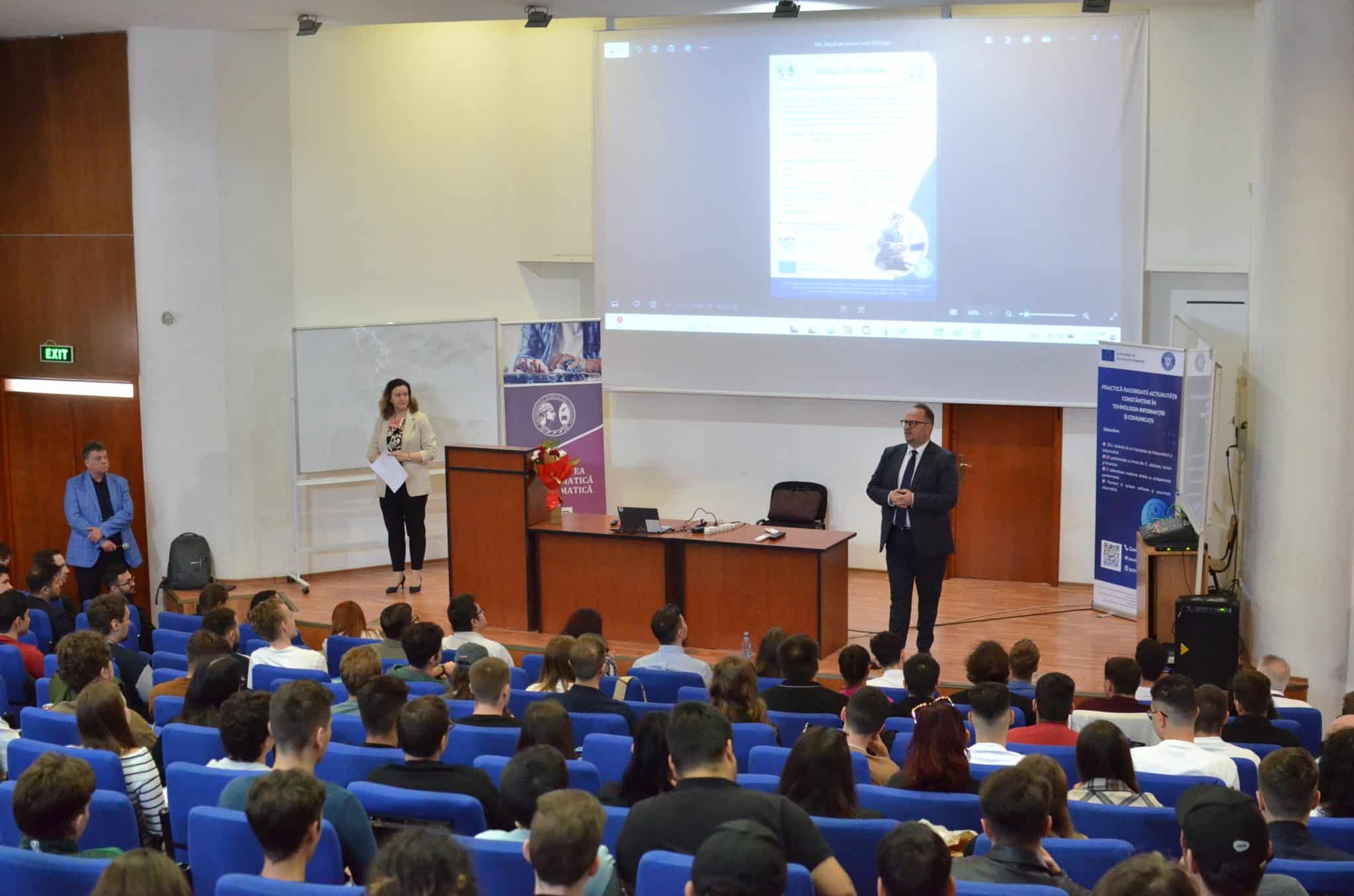 Peste 250 de participanți la Târgul de Cariere organizat de Facultatea de Matematică și Informatică din Constanța
