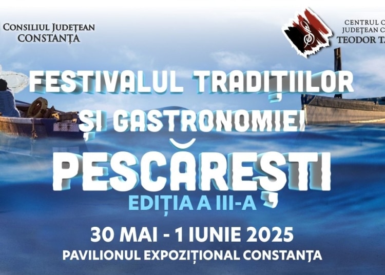 Festivalul Tradițiilor și Gastronomiei Pescărești revine la Constanța cu o ediție plină de savoare și ritm
