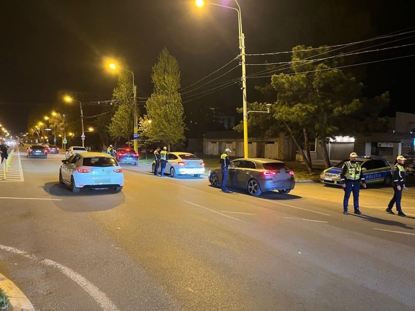 FOTO. Bilanțul nopții de 1 mai în stațiunile de pe litoral: Șoferi băuți, amenzi uriașe și permise reținute