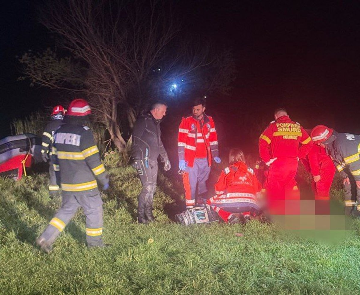 FOTO: A fost găsit trupul neînsuflețit al bărbatului căzut în balta Conacu din județul Constanța