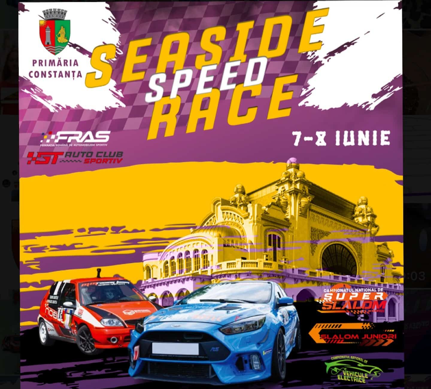 Restricții de circulație în zona Poarta 1, pentru Seaside Speed Race – 6–9 iunie