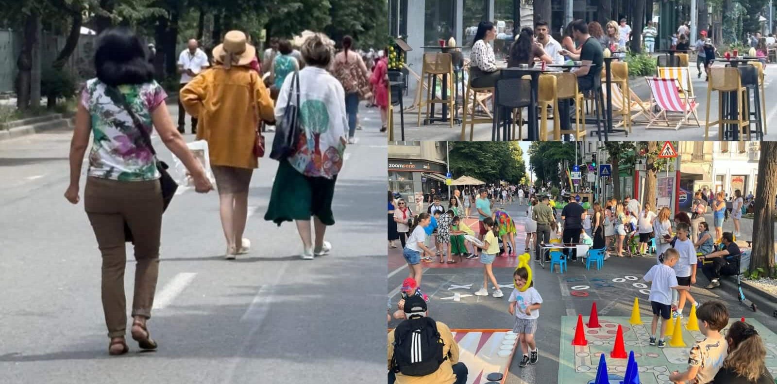 Centrul orașului Constanța devine pietonal. Trafic oprit pe bulevardul Tomis în weekend.