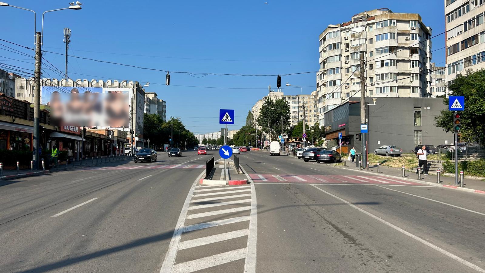 Începe implementarea unui nou sistem de semaforizare pe strada Soveja, în zona pieței Tomis III